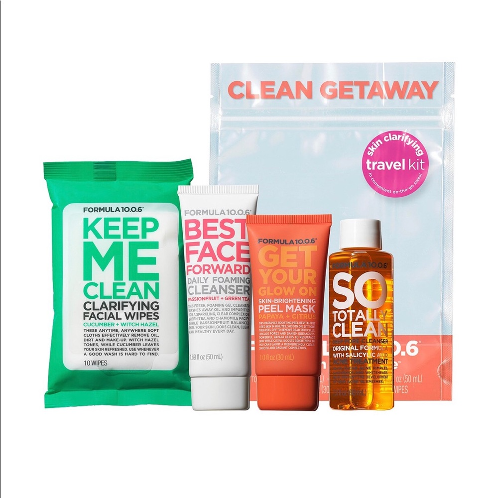 Travel skincare kit